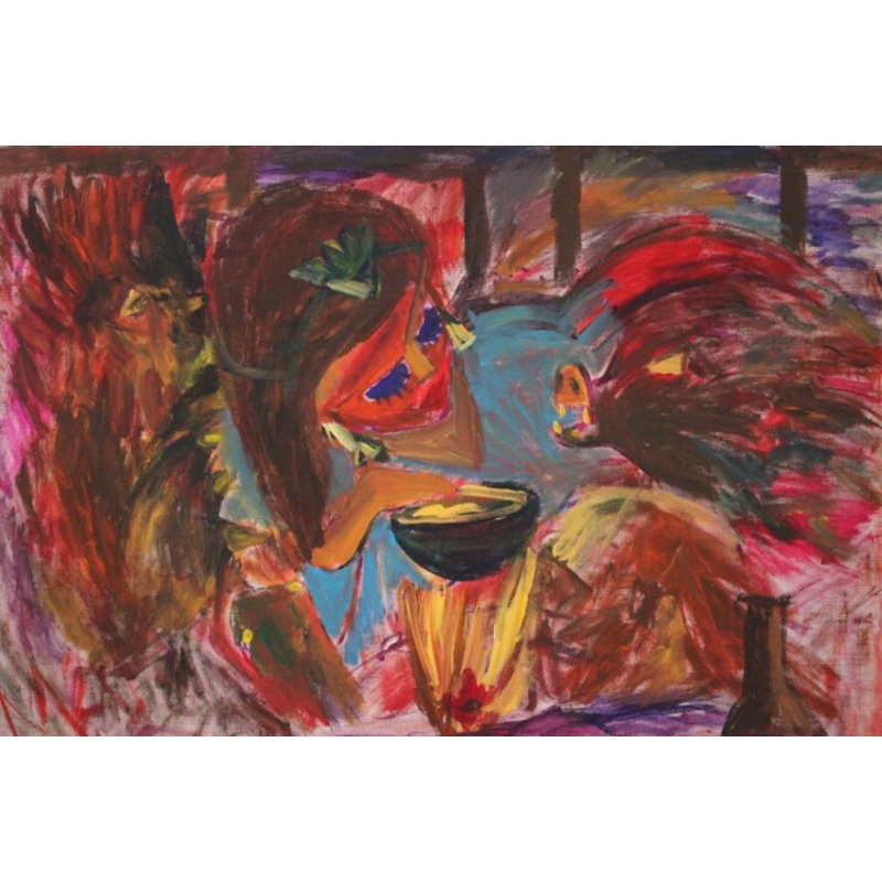 Witchcraft Painting by Mikhey Chikov | ArtMajeur