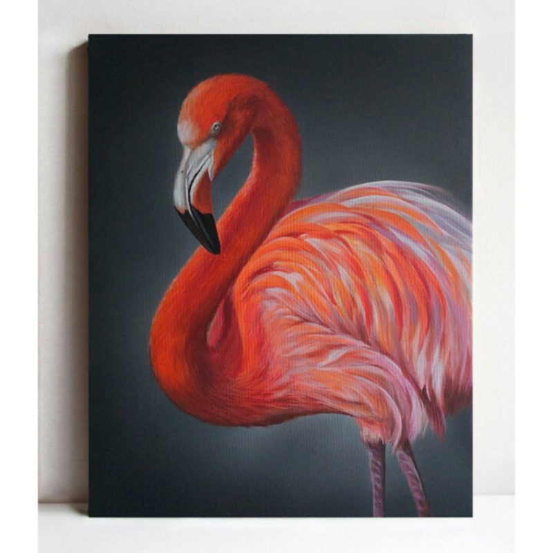 Flamingo Painting by Svetlana Braznikova | ArtMajeur