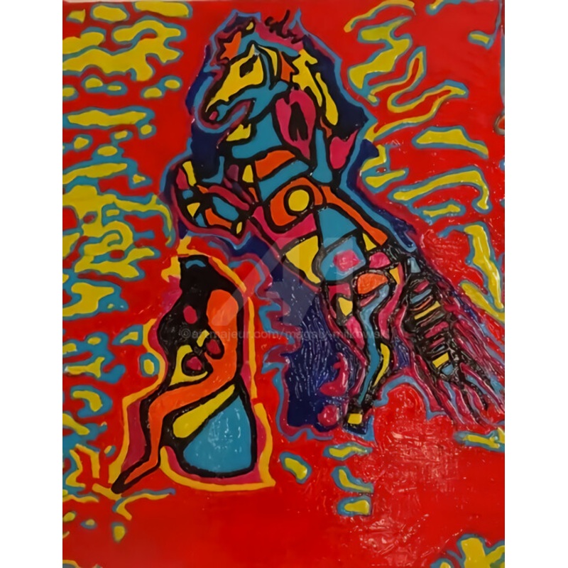Mme Un Joyau Ne Vaut Pas L’amour D’un C Painting by Magaly Milkowski | ArtMajeur