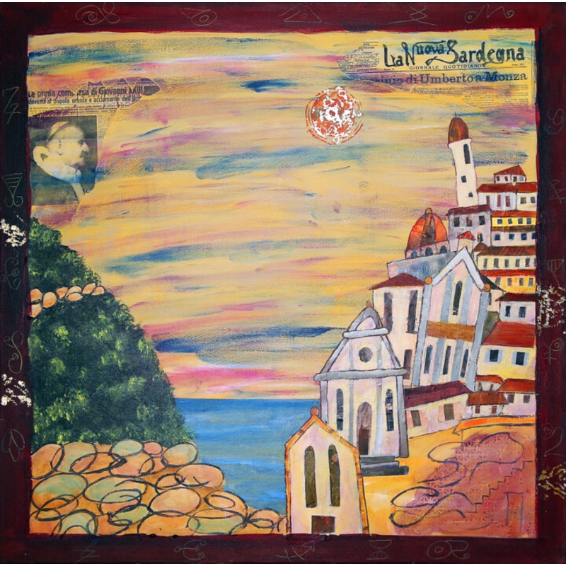 Orosei Ii Painting by Simon Grindrod | ArtMajeur