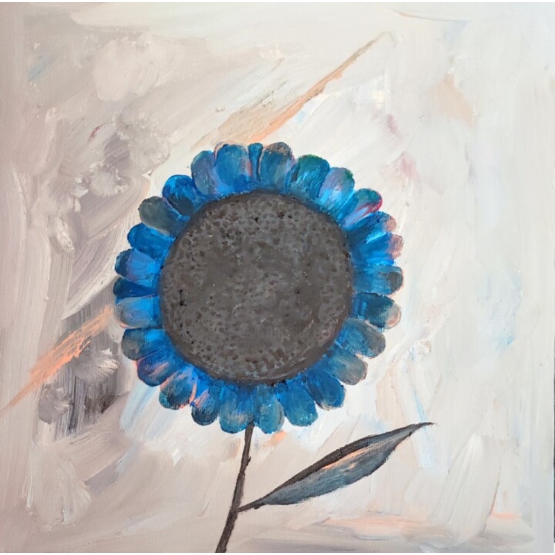 Pretty Naive Flowers – 6 Painting by Milto Sideris | ArtMajeur