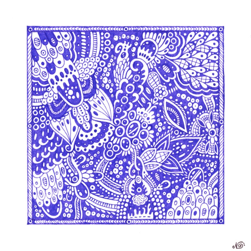 Surreal Pattern N.22 Painting by Veronika Demenko | ArtMajeur
