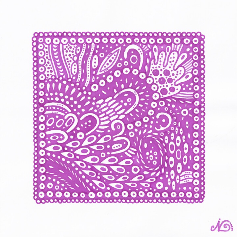 Surreal Pattern N.68 Painting by Veronika Demenko | ArtMajeur