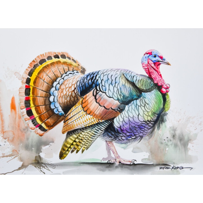 Turkey Painting by Kang Zhou | ArtMajeur