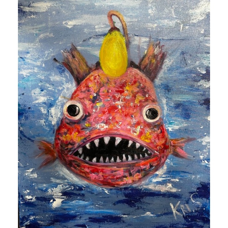 Where The Hell Am I? Painting by Kristina Sergeeva | ArtMajeur