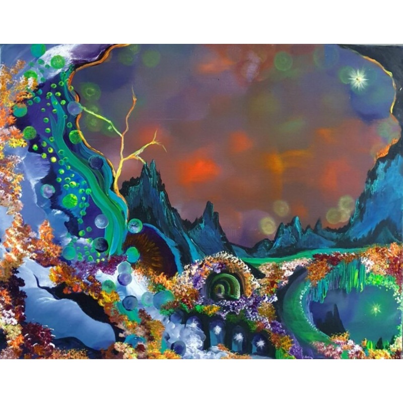 Wonderland Painting by Barbara Fuhrmann | ArtMajeur