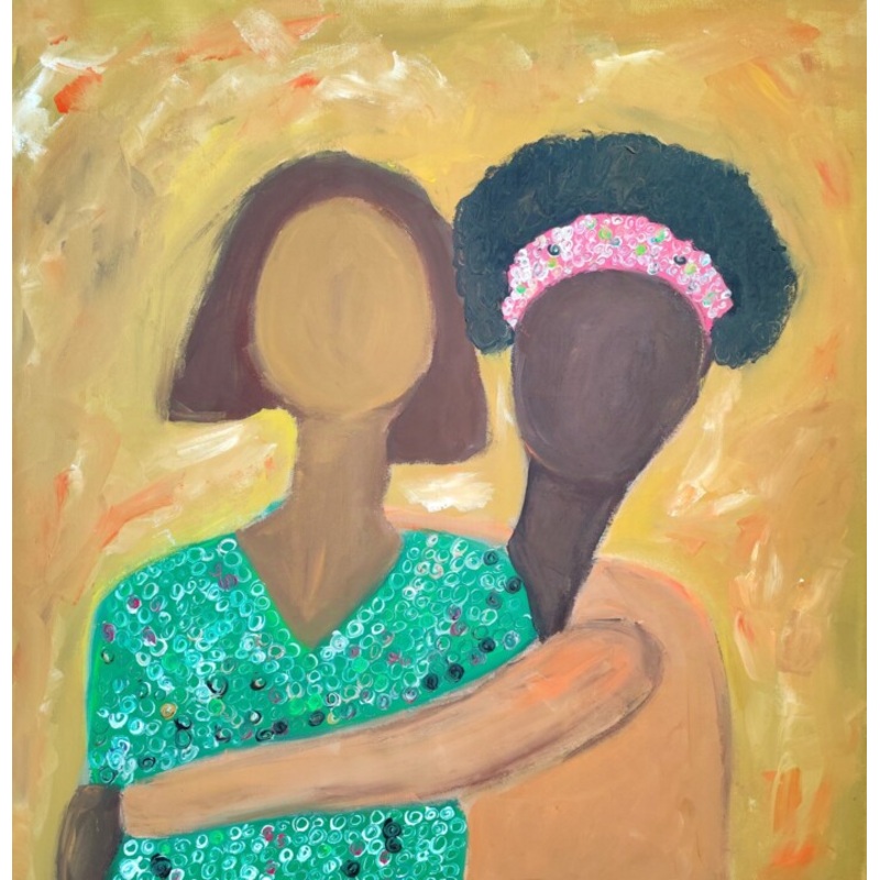 You Are My Other Half Painting by Natalya Mougenot | ArtMajeur