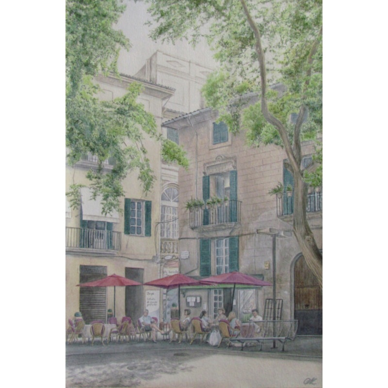 | Midi  Pal Painting by Olha Krasko | ArtMajeur