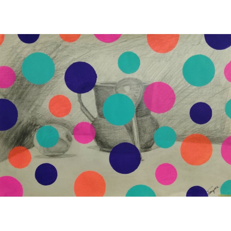 Yayoi Kusama 46 Painting by Kyrylo Bondarenko | ArtMajeur