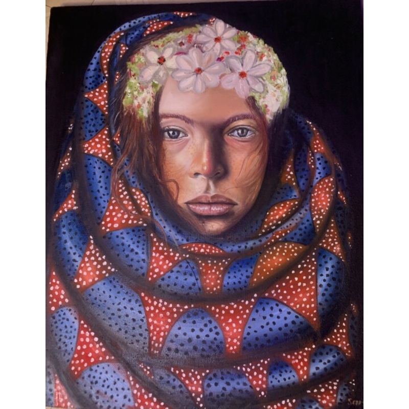 Woven Painting by Samuel Opeyemi | ArtMajeur