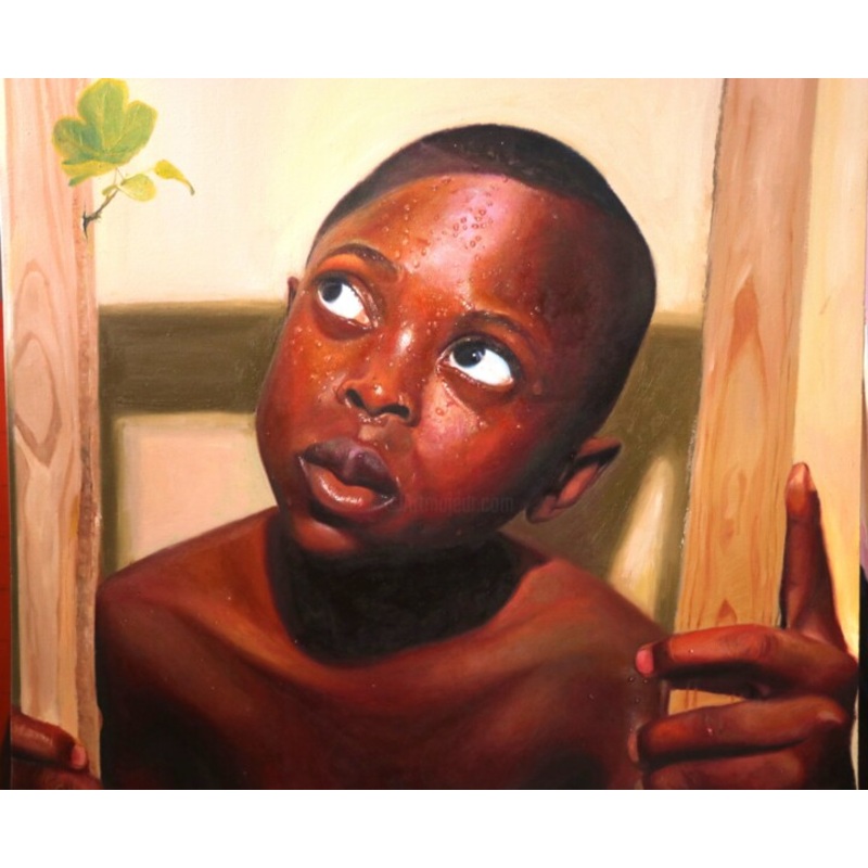 A Glimpse Of Hope Painting by Chinedu Bright Ezeh | ArtMajeur