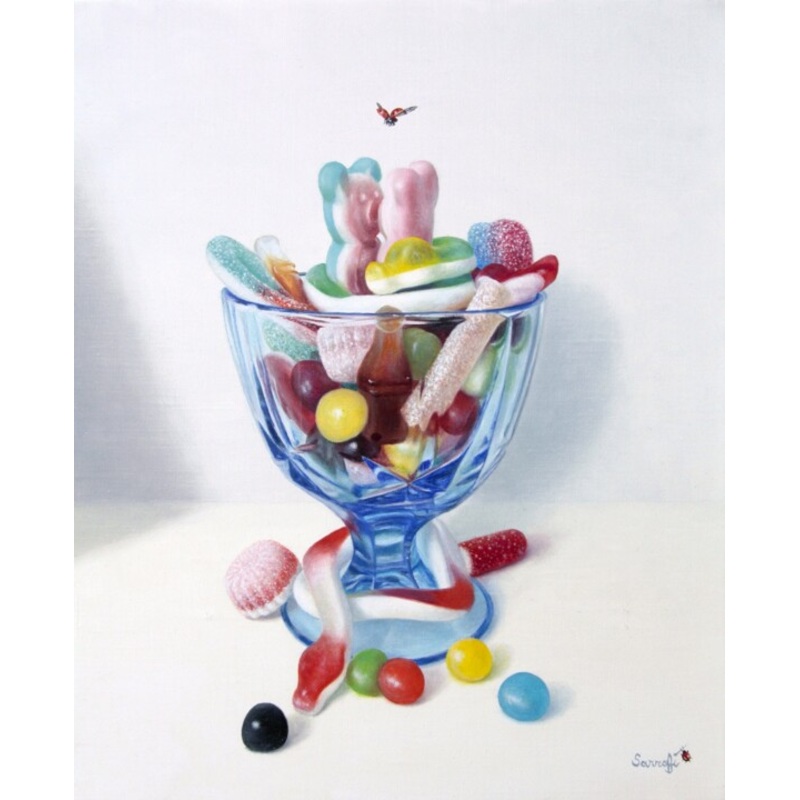 Adam Et Eve ! Painting by Reza Sarrafi | ArtMajeur