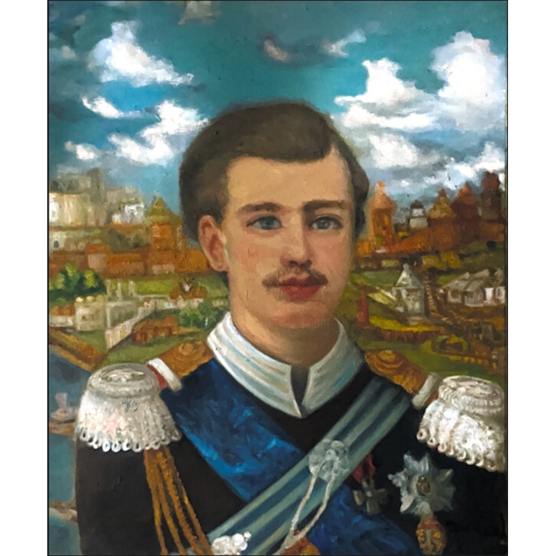 Alexandre Iii Jeune Painting by Lola Jumaeva Novikova | ArtMajeur