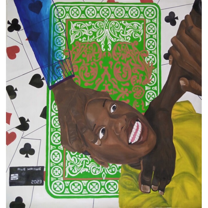 Yaa’yoo ( Au Secours) Painting by Awe Haiwe | ArtMajeur