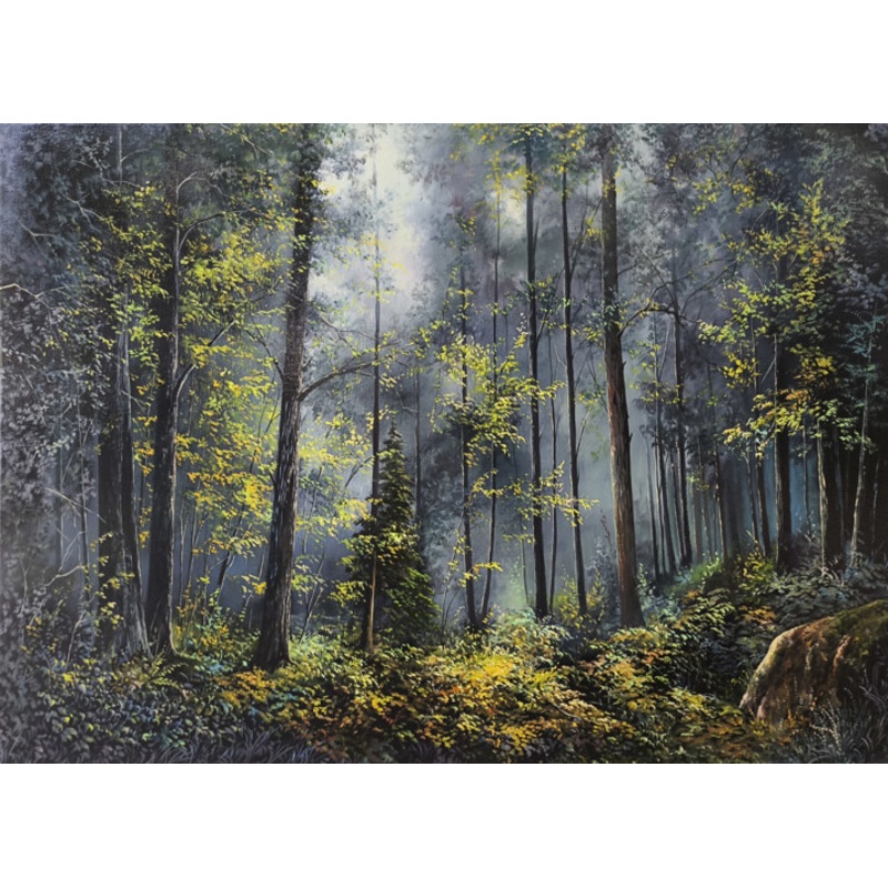 A Mysterious Veil Painting by Sergey Miqayelya | ArtMajeur