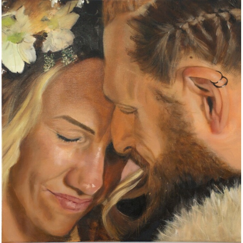 About Love Painting by Tanja Kunze | ArtMajeur