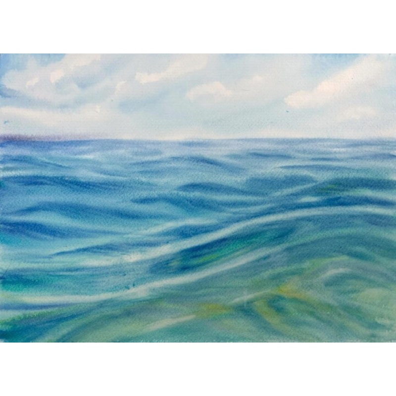 Whispering Tides Painting by Alisa Vovk | ArtMajeur