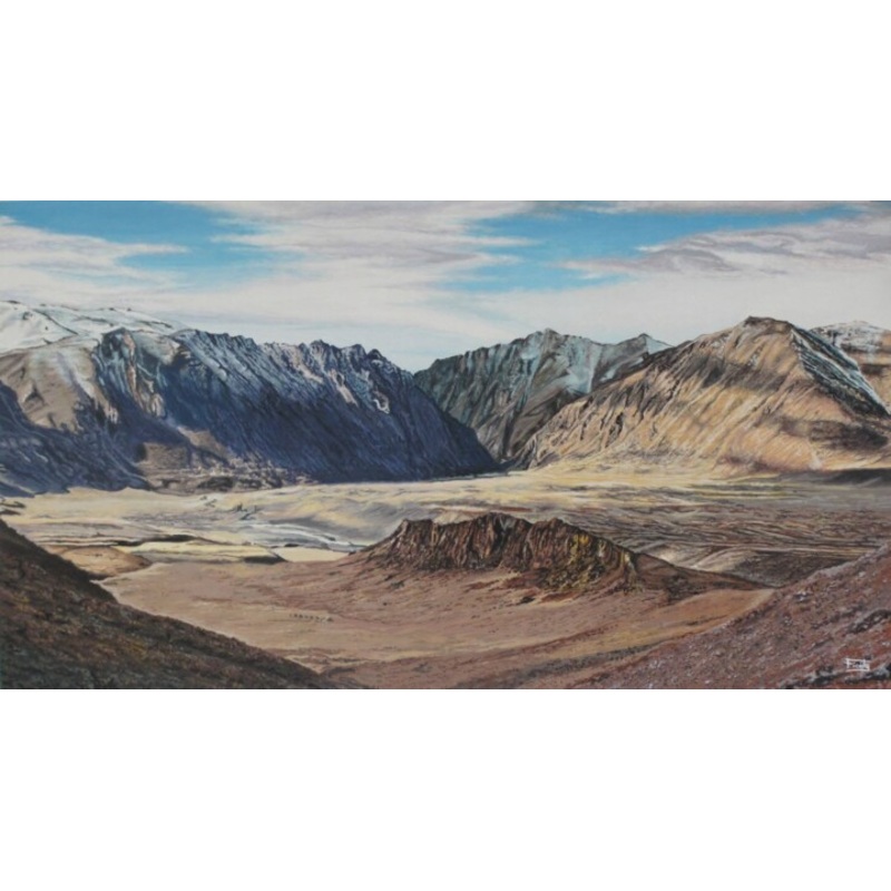 Alta Montagne D’or Mongole Painting by Passionavion | ArtMajeur