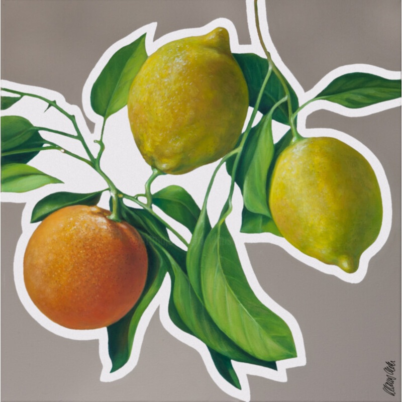 Zitrus Painting by Klaus Keck | ArtMajeur