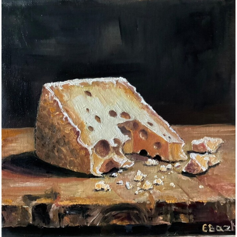 A Saver Bite Painting by Eva Bazhenova | ArtMajeur