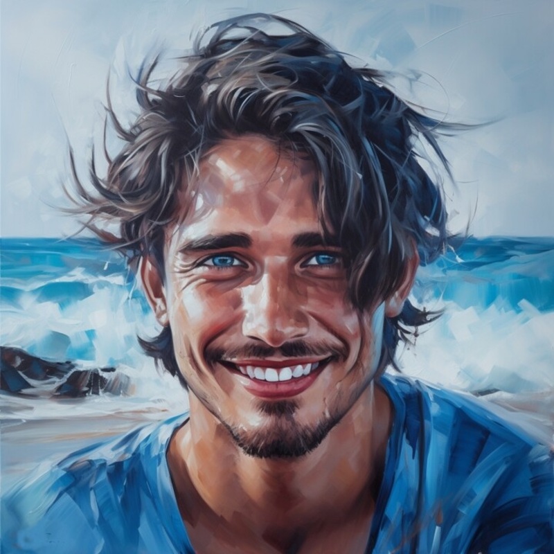 Amaury Painting by Anthony Wittaker | ArtMajeur