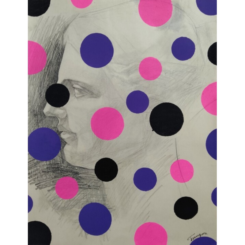 Yayoi Kusama Aphrodite Painting by Kyrylo Bondarenko | ArtMajeur