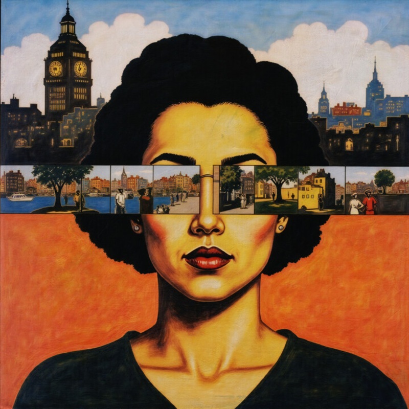 A Mosaic Of Moments Collages by Jan Keteleer | ArtMajeur
