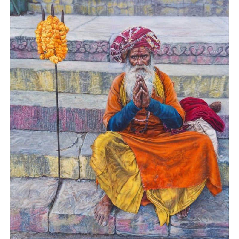 Where Are You Going? Painting by Yuma Talan | ArtMajeur