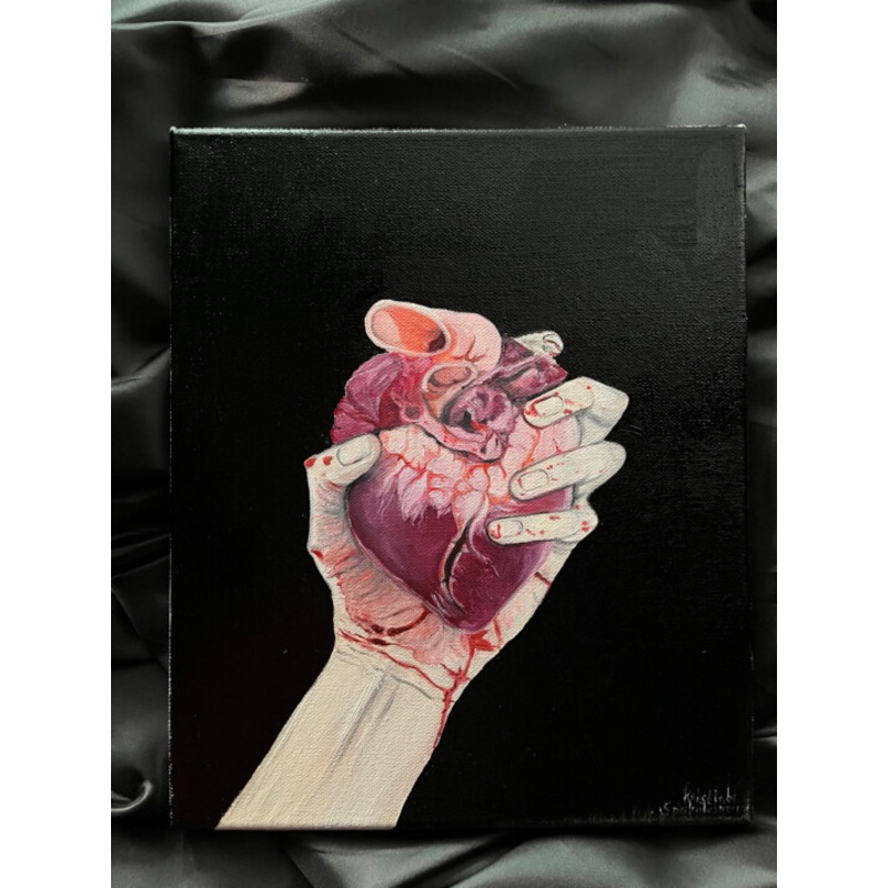 A Heart To Give Away Painting by Krystsina Shpakouskaya (Kristina Spakows | ArtMajeur