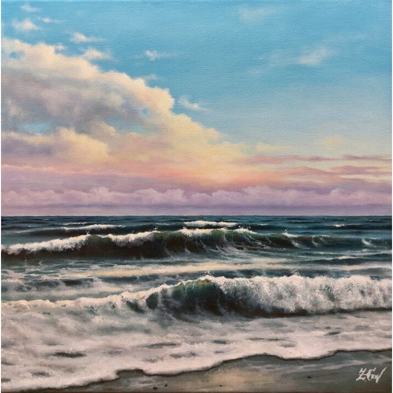 ”The Sunset Cloud”. Painting by Zigmars ”Sigmar” Grundmanis | ArtMajeur