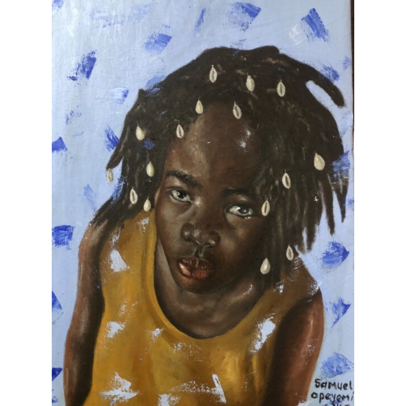wr Painting by Samuel Opeyemi | ArtMajeur