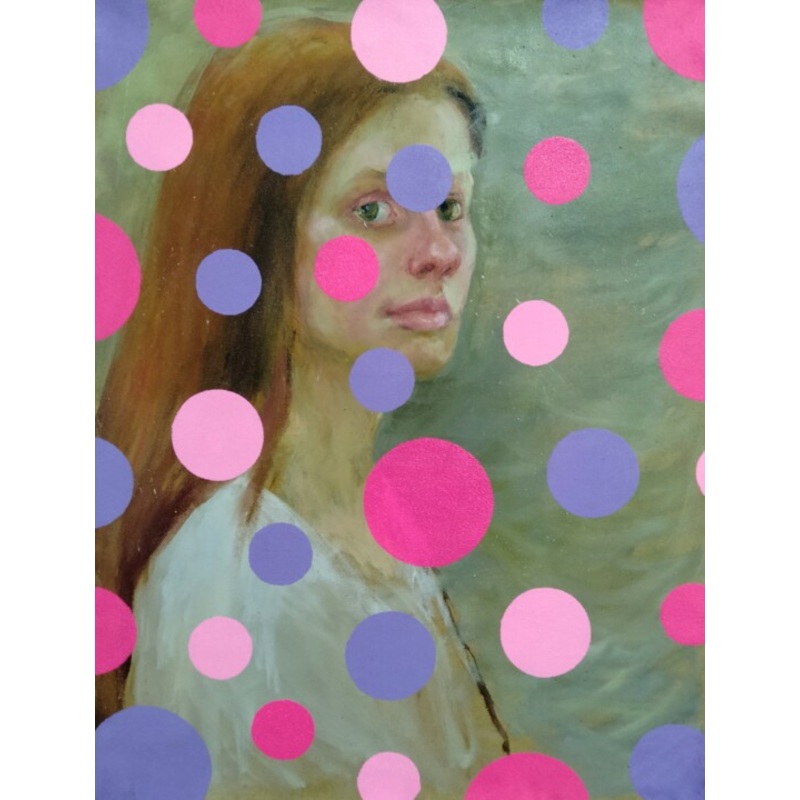 Yayoi Kusama 37 Painting by Kyrylo Bondarenko | ArtMajeur