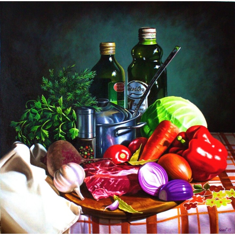 Painting by Sergej Semenko | ArtMajeur