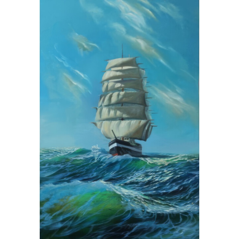 Voyage 2 Painting by Anton Soldatov | ArtMajeur