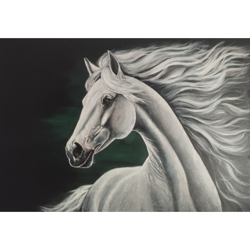 White Grace Painting by Valentyna Loboda | ArtMajeur