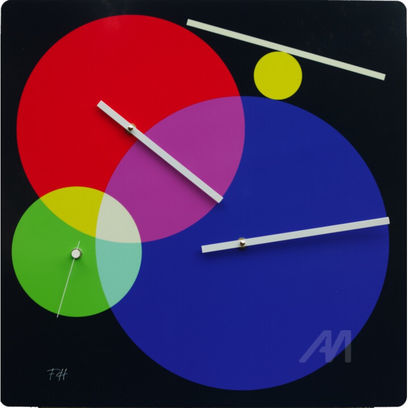 Wall Clock 7 Limited Edition Design by Franz Hmpfner | ArtMajeur
