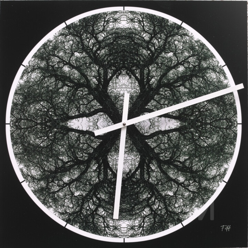 Wallclock 6  Limited Edition Design by Franz Hmpfner | ArtMajeur