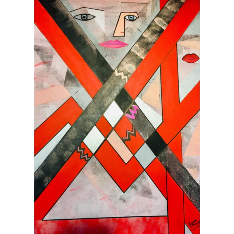 Wound 1 Painting by Myriam Djaouk | ArtMajeur