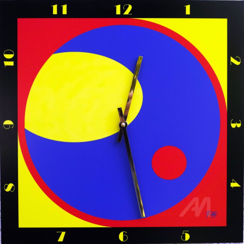 Wallclock 3 Limited Edition Design by Franz Hmpfner | ArtMajeur