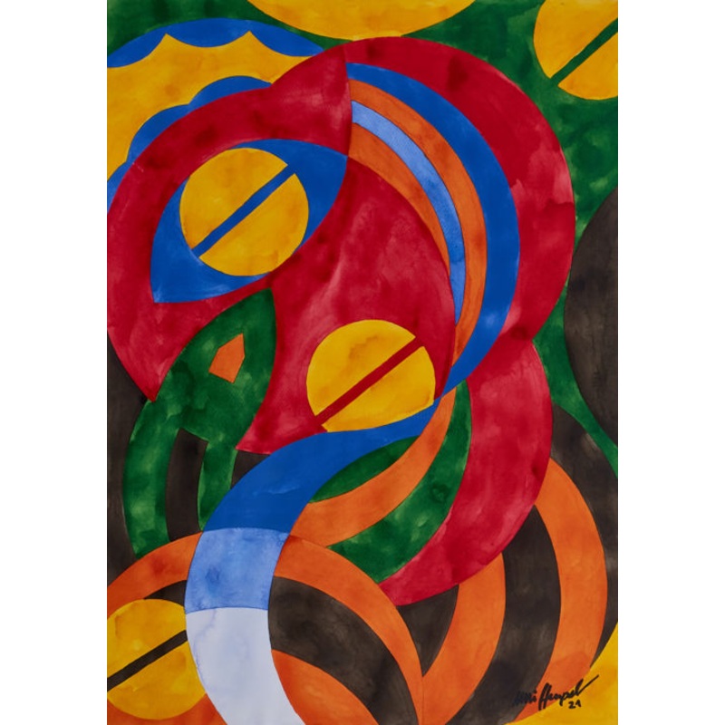 21 / Xii Painting by Ulli Heupel | ArtMajeur