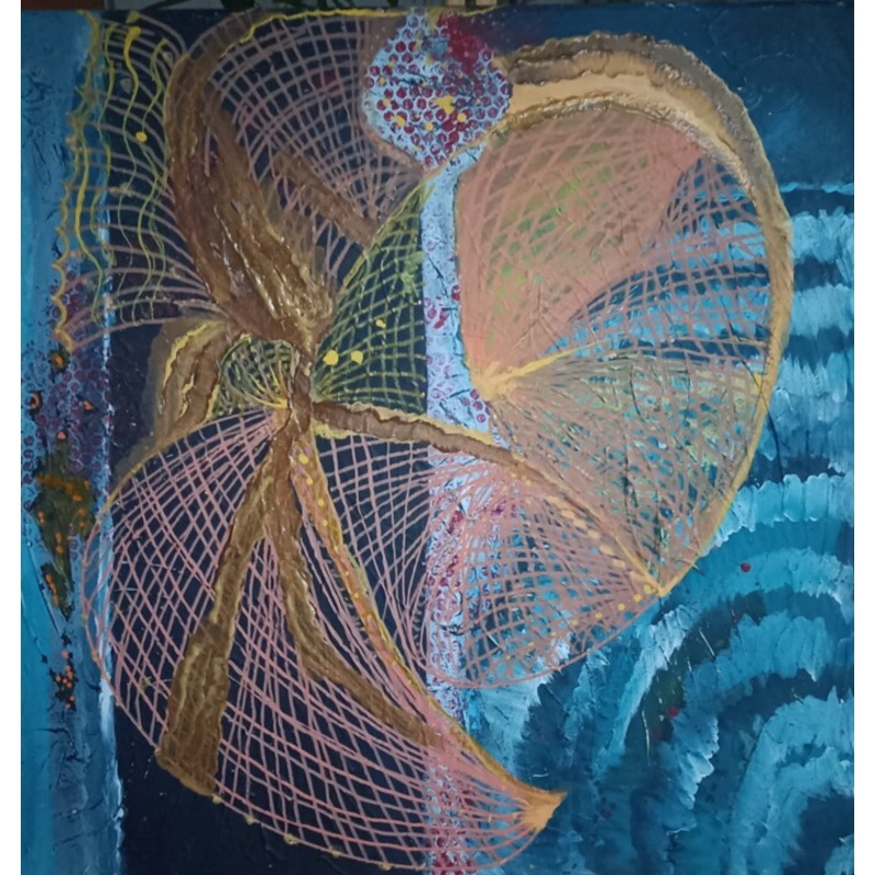 Web Painting by Babette Van Emmerik | ArtMajeur