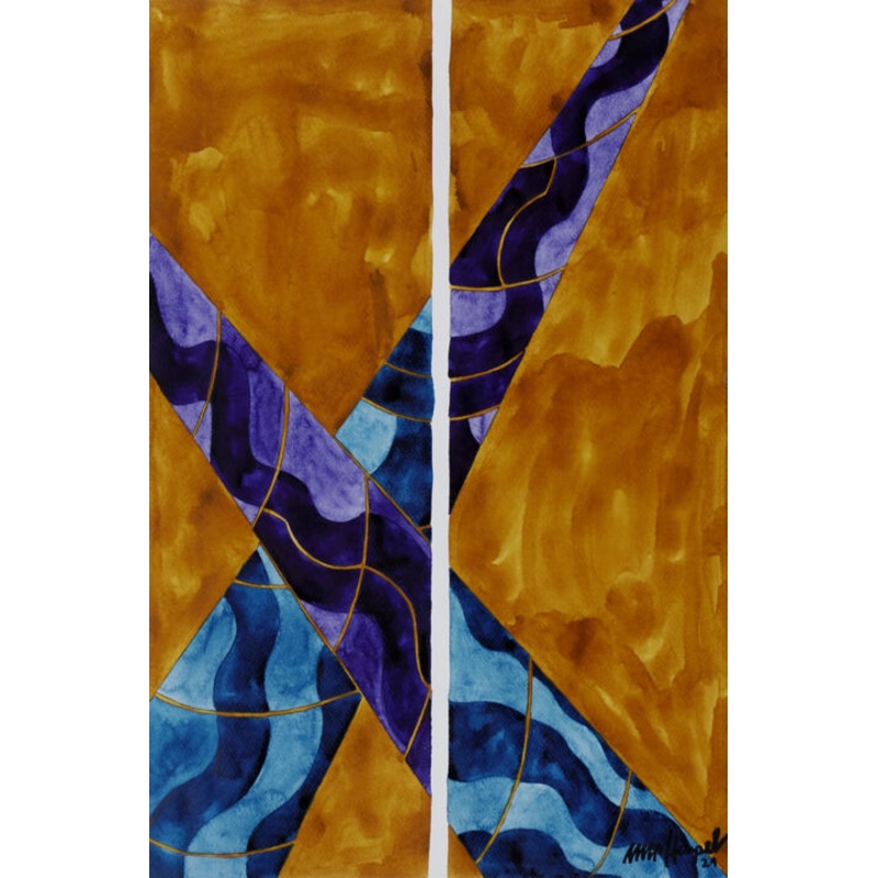 21 / Xli Painting by Ulli Heupel | ArtMajeur