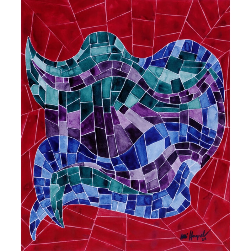 21 / Xlix Painting by Ulli Heupel | ArtMajeur
