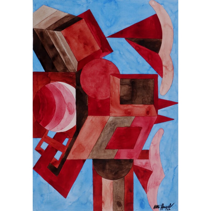 22 / Iii Painting by Ulli Heupel | ArtMajeur