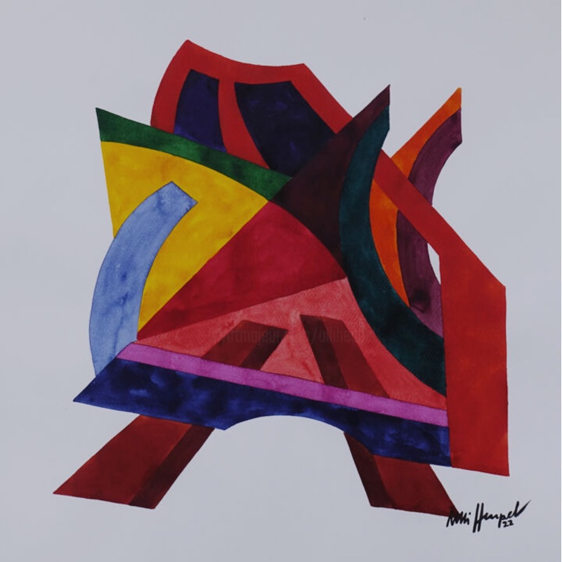 22 / Viii Painting by Ulli Heupel | ArtMajeur