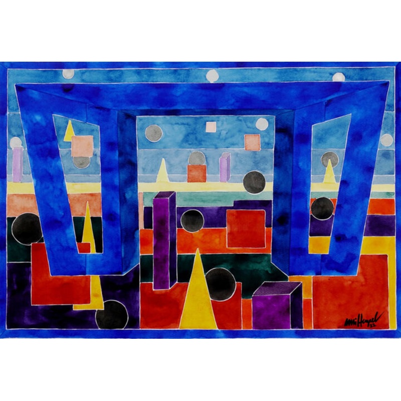 22 / Xiv Painting by Ulli Heupel | ArtMajeur