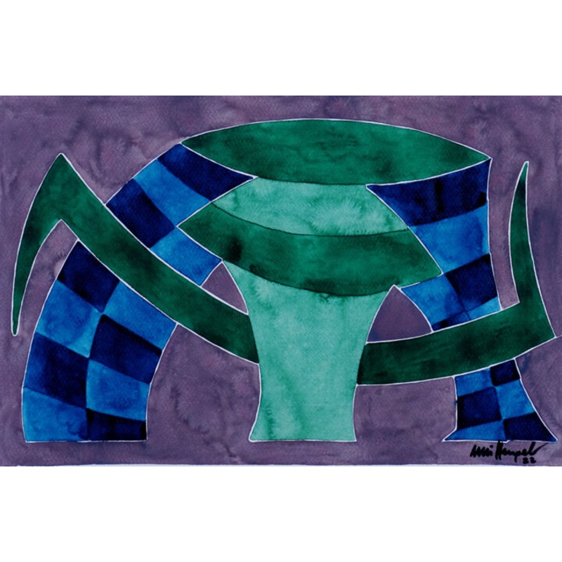 22 / Xvi Painting by Ulli Heupel | ArtMajeur