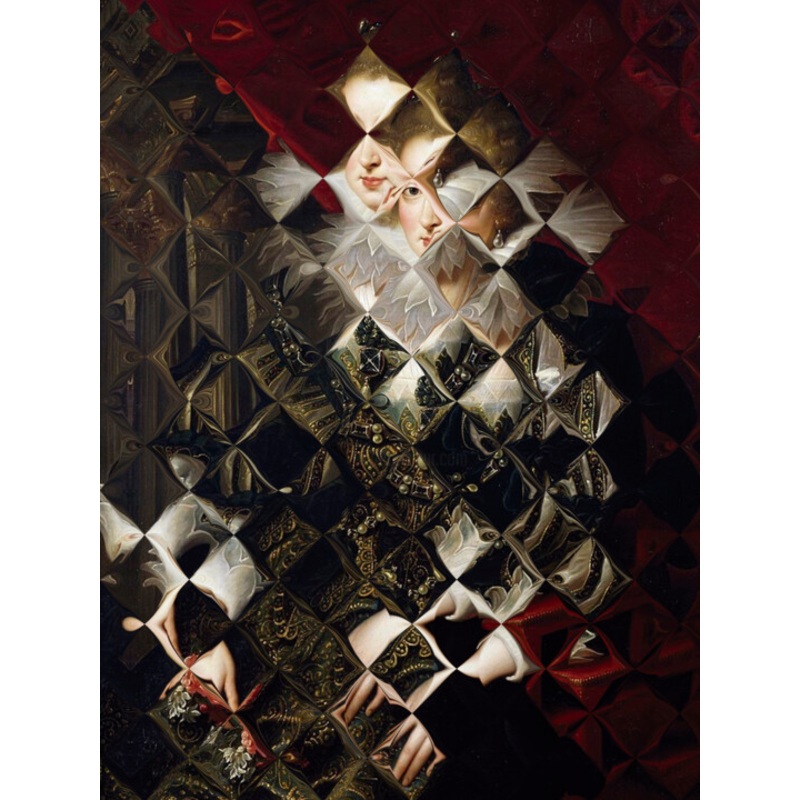 Visin Alterada 2/Xl Large Original Artw Digital Arts by Javier Diaz | ArtMajeur