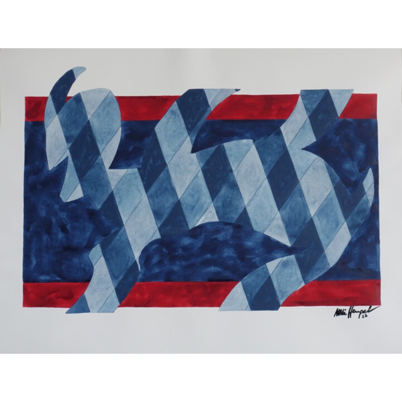 22 / Lix Painting by Ulli Heupel | ArtMajeur