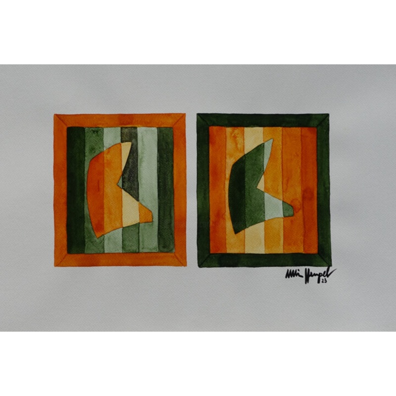 23 / Xxix – Alles Ist Gut Ii Painting by Ulli Heupel | ArtMajeur